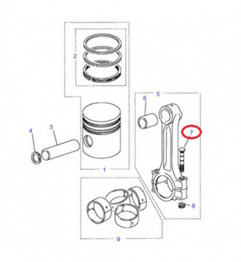 Tornillo Biela