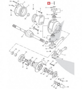 Tornillo Eje Giro