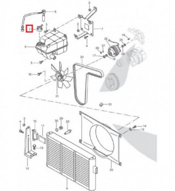 Tapon Deposito de Expansion